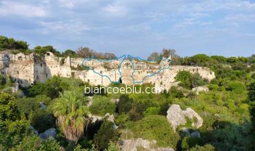 il parco di siracusa sorge in una vasta area