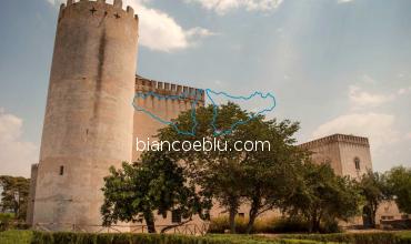 high towers of donnafugata castle in ragusa