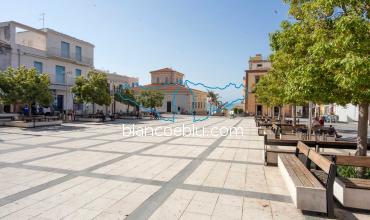 marina di ragusa the main square in front of the sea