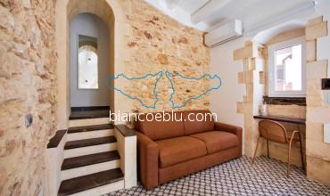 bedroom of bianco e blu bed and breakfast in marina di ragusa