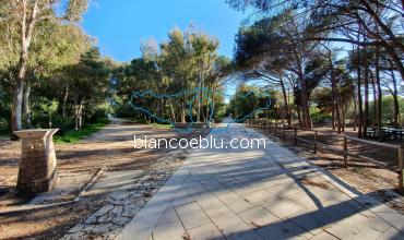 the path of the natural reserve of randello leading to the beach